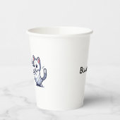 Gobelets En Papier Costume Halloween Ghost Kitty (Gauche)