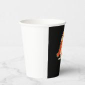 Gobelets En Papier Costumes d'Halloween paresse T-shirt surdimensionn (Droite)