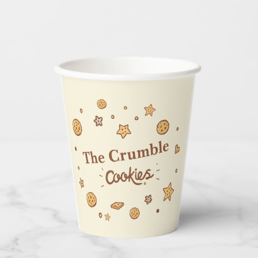 Gobelets En Papier Cosy Cookie Delties (Recto)