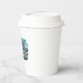 Gobelets En Papier Coucher de soleil du Nevada (Gauche)