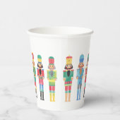 GOBELETS EN PAPIER COULEUR D'EAU NOËL NUTCRACKERS (Droite)