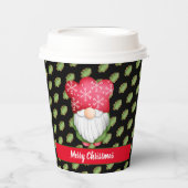 Gobelets En Papier Couleur et texte de la Personnaliser de l'arbre (Recto)