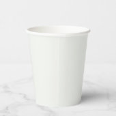 Gobelets En Papier Couleur solide dentelle Chantilly (Droite)