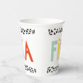 Gobelets En Papier Couleurs Fika Noir (Droite)