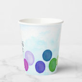 Gobelets En Papier Coupe Art Party de jus créatifs (Gauche)