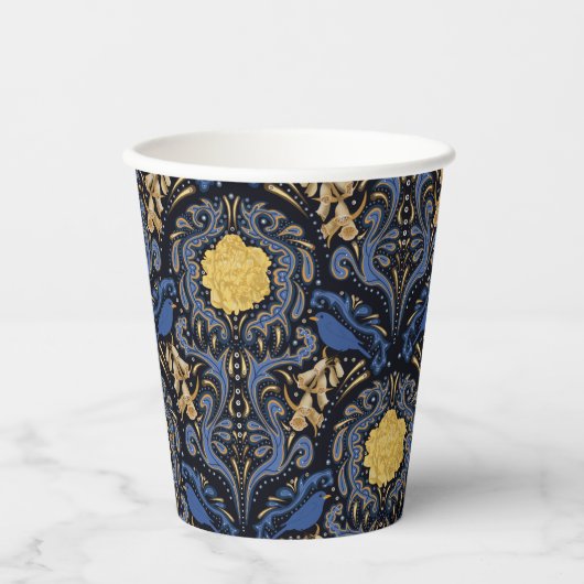 Gobelets En Papier Coupe Blur Bird Paper (Recto)