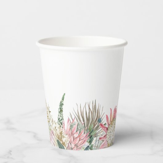 Gobelets En Papier Coupe Boho Flower Paper (Verso)
