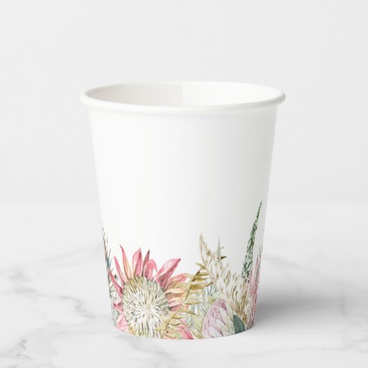 Gobelets En Papier Coupe Boho Flower Paper (Gauche)