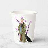 Gobelets En Papier Coupe bouddhiste de papier moine (Recto)