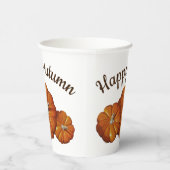 Gobelets En Papier Coupe citrouille de papier (Droite)