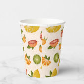 Gobelets En Papier Coupe Citrus (Droite)