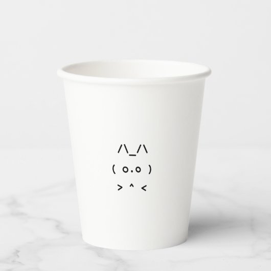 Gobelets En Papier Coupe conversation de papier GPT (Recto)