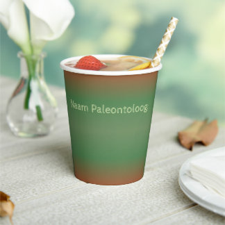 Gobelets En Papier Coupe de dinosaures – Nom du paléontologue -