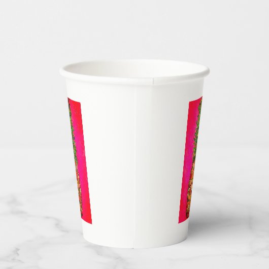 Gobelets En Papier Coupe de papier ananas (Droite)