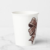 Gobelets En Papier Coupe de papier avec design arc (Droite)