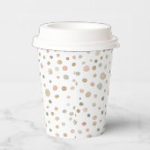 Gobelets En Papier Coupe de papier avec points d'aquarelle Mandy Conf (Droite)
