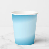 Gobelets En Papier Coupe de papier bleu Sea Horse (Verso)