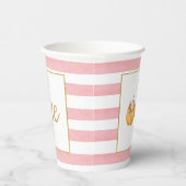 Gobelets En Papier Coupe de papier citrouille de premier anniversaire (Droite)