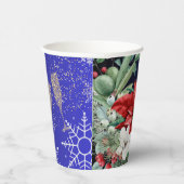 Gobelets En Papier Coupe de papier de Noël (Droite)