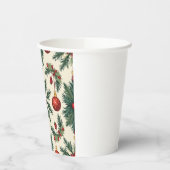 Gobelets En Papier Coupe de papier de Noël (Gauche)