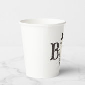 Gobelets En Papier Coupe de papier d'Halloween mignonne - Fantôme "Bo (Droite)