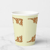 Gobelets En Papier Coupe de papier - Feuilles de supports en fer (Droite)