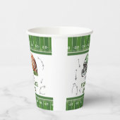 Gobelets En Papier Coupe de papier Football Décor d'anniversaire, pre (Gauche)