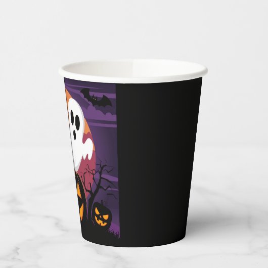 Gobelets En Papier Coupe de papier Halloween (Gauche)
