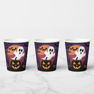 Gobelets En Papier Coupe de papier Halloween