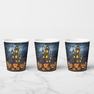 Gobelets En Papier Coupe de papier Halloween
