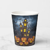 Gobelets En Papier Coupe de papier Halloween (Recto)
