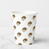 Gobelets En Papier Coupe de papier hérisson Brown (Gauche)