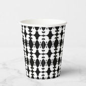 Gobelets En Papier Coupe de papier Motif miroir Ghost (Droite)