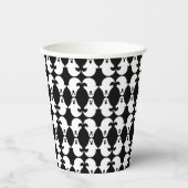 Gobelets En Papier Coupe de papier Motif miroir Ghost (Recto)