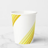 Gobelets En Papier Coupe de papier - Nuances de rayures diagonales ja (Gauche)