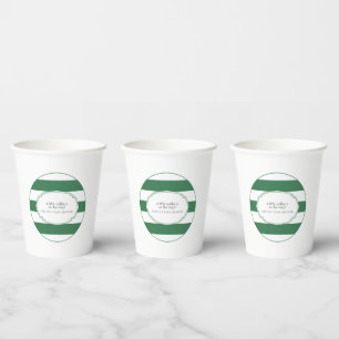 Gobelets En Papier Coupe de papier pour caddie Green GOLF