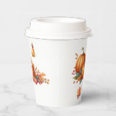 Gobelets En Papier Coupe de papier Rustic Autumn Baby shower Cup (Droite)