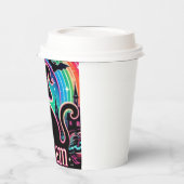 Gobelets En Papier Coupe de papier Salem étiqueté (Gauche)