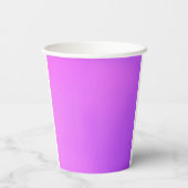 Gobelets En Papier Coupe de papier violet (Verso)