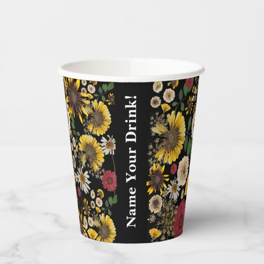 Gobelets En Papier Coupe de verre (Gauche)