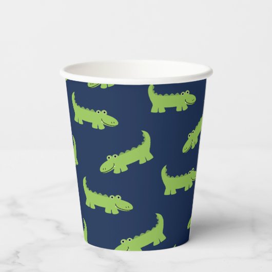 Gobelets En Papier Coupe du papier d'anniversaire Motif des mignons a (Verso)