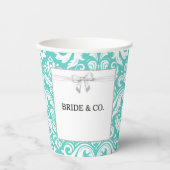 Gobelets En Papier Coupe du Parti Bride & Co. (Recto)