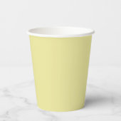 Gobelets En Papier Coupe du Parti Chrysanthemum avec devis (Verso)