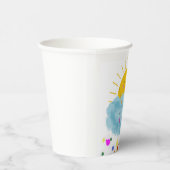 Gobelets En Papier Coupe en papier arc-en-ciel (Droite)