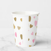 Gobelets En Papier Coupe en papier brillant et classique (Gauche)