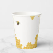 Gobelets En Papier Coupe en papier d'abeille (Verso)