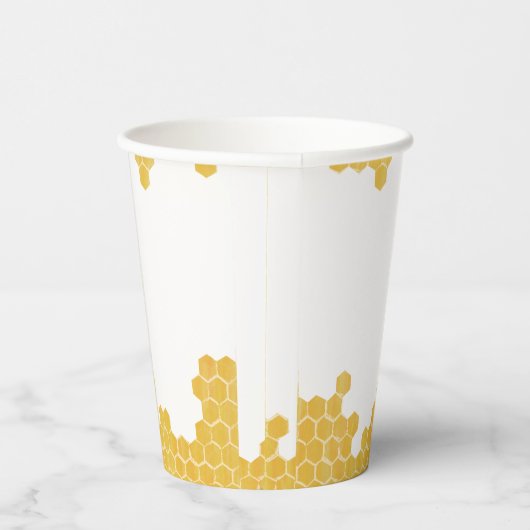 Gobelets En Papier Coupe en papier d'abeille (Droite)