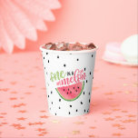 Gobelets En Papier Coupe en papier Melon - rose<br><div class="desc">Un objet parfait pour célébrer cet anniversaire spécial !</div>