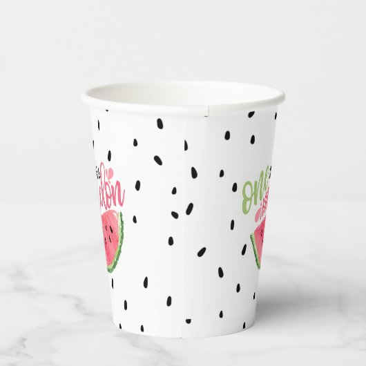 Gobelets En Papier Coupe en papier Melon - rose (Droite)