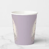 Gobelets En Papier Coupe en papier violet Fairytale Castle (Gauche)